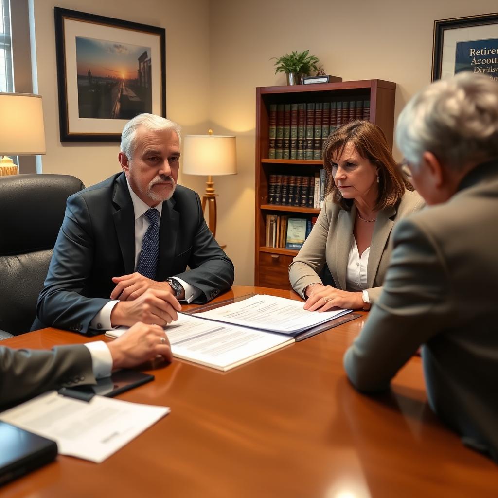 Retirement Account Division Lawyer Fairfax